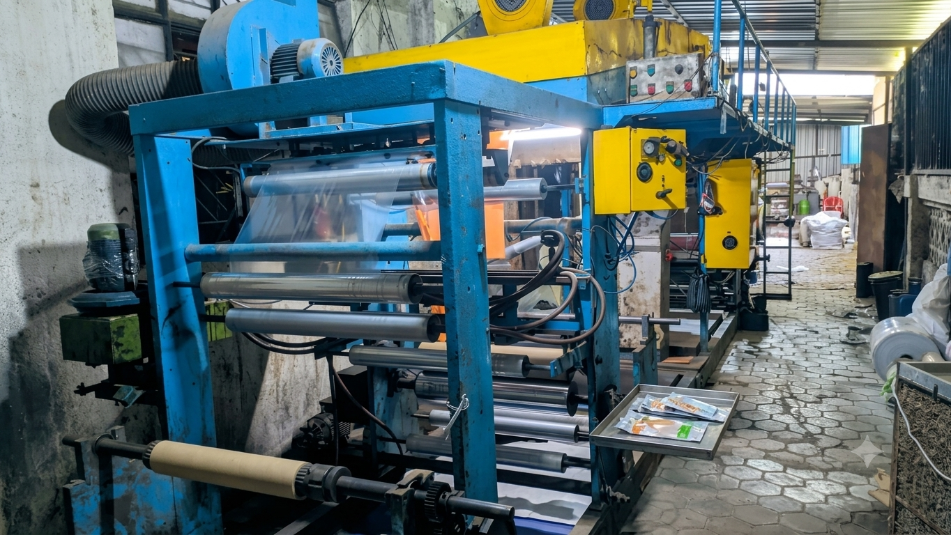 Solvent-based Lamination Machine 1000mm width